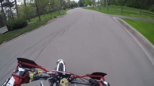 2006 Honda CRF450R Supermoto quick ride