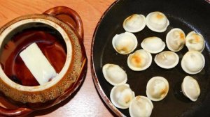 Пельмени в духовке с овощами