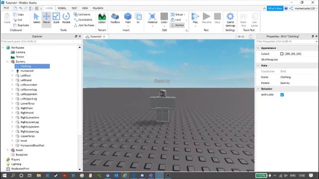 How to add clothing to a Dummy on Roblox Studio! [STILL WORKING 2021] смотреть онлайн