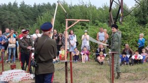 Рубка шашкой. Фестиваль казачьей культуры «Атаманский клинок»