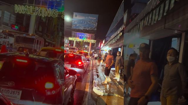 How it looks in Pattaya Walking Street during H.M King Maha Vajiralongkorn (Rama X) Birthday - 01