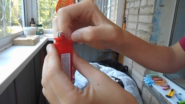 газовая горелка из зажигалки смотреть онлайн