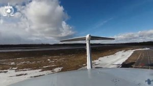 полное видео с полётом малогабаритного дрона-камикадзе в сторону самолёта ДРЛО А-50У ВКС РФ
