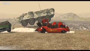 BeamNG.Drive Mod : Bruckell Moonhawk Addons (Crash test)
