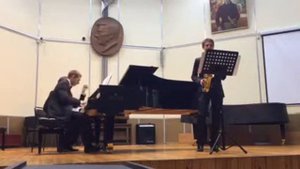 Соната для саксофона и фортепиано