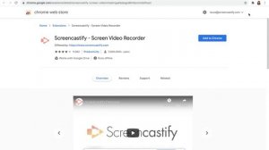 Install the Screencastify Extension