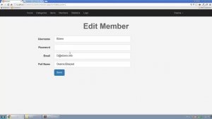 eCommerce Shop in Arabic #023 - Members Page - Code Update Page P2