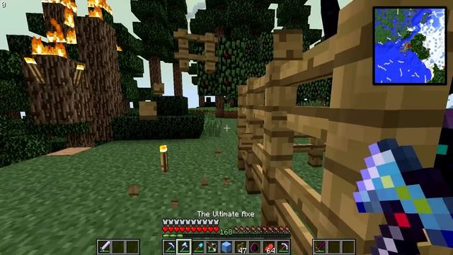 Minecraft CRAZY CRAFT 18 - How To Tame a Dragon (Minecraft Mod Survival) смотреть онлайн