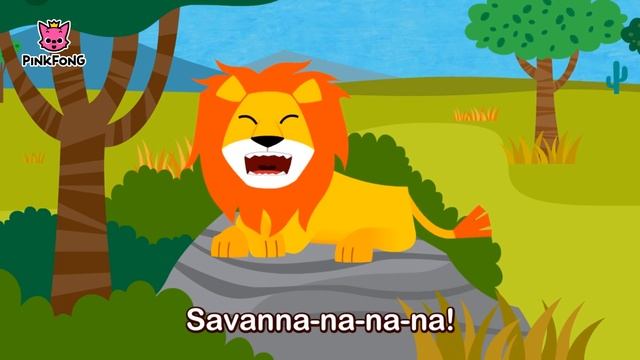 This Is the Savanna | Animal Songs | Pinkfong Songs for Children смотреть онлайн