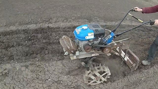 Мотоблок весна боронование плоскорезом