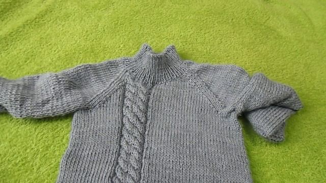 Как вязать свитер регланом снизу . Экспресс мастер-класс смотреть онлайн