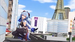 [巨人娘 Giantess] Ganyu Growth Dance - [A]ddiction - [MMD]￼