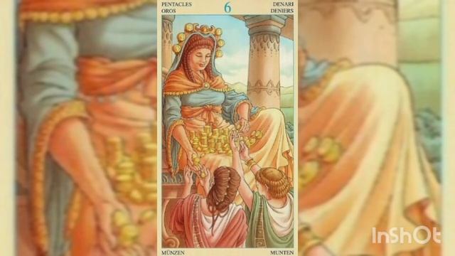 Пентакли 6. Римская богиня Акка Ларенция. Таро Союз богинь