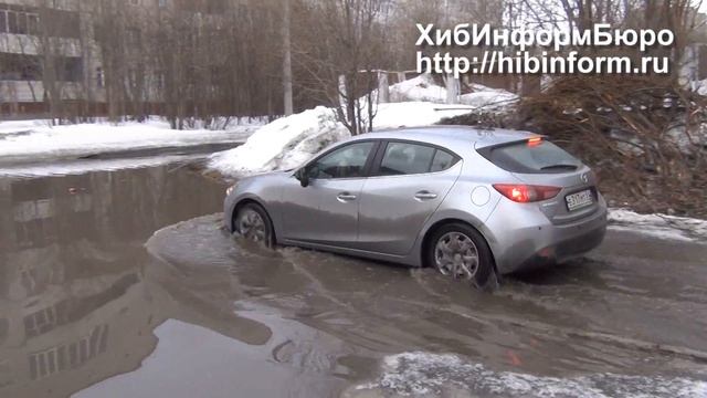 Лужа в Старых Апатитах смотреть онлайн