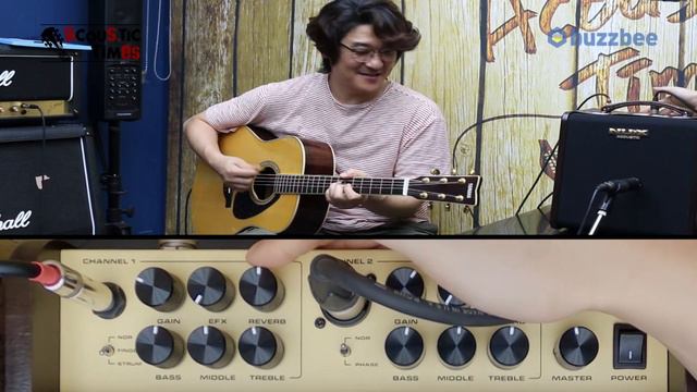 AcousticTimes 1297회 Nux 어쿠스틱앰프 Stageman II Charge AC-80 (80W) смотреть онлайн