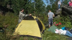Палатка _Tramp SCOUT 3_ - как установить трезвому  в одного