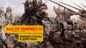 Ages of Empires IV боевые слоны в действии