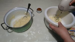 КРЕМ ЛИМОННЫЙ, ЗАВАРНОЙ НА МАНКЕ