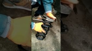 IX55 замена задних пружин на Fobos