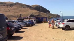 Крым. Гора Меганом. Место для стоянки с палаткой