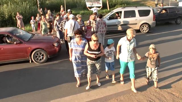 Власти #Иваново довели жителей #Балино до отчаяния! Люди перекрывают дороги, что бы их услышали! смотреть онлайн