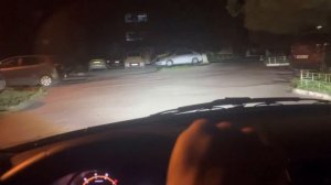 Новая Lada Granta 2023 года ,замена лампочек на LED в 2 этажа, установка птф