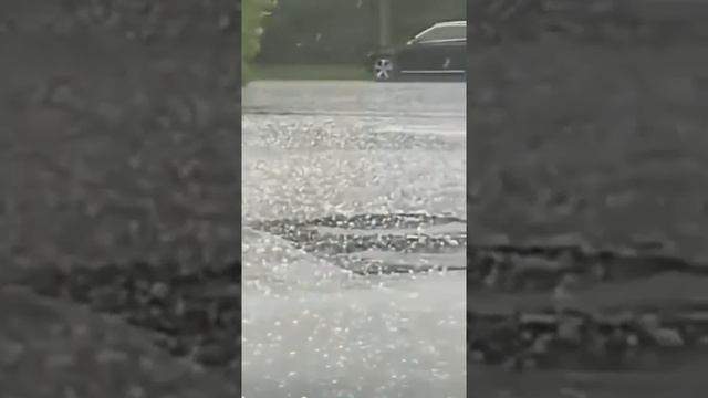 Severa Granizada  en la ciudad de Qidong , Nantong, Jiangsu  8sep