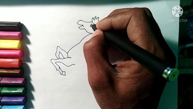 КАК НАРИСОВАТЬ ЛОШАДЬ/ OT RASM CHIZISH/АТ СҮРӨТ ТАРТУУ/ЖЫЛҚЫ СУРЕТ САЛУ/HOW TO DRAW A HORSE