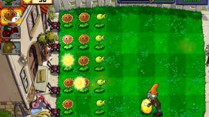 Чего!! это легендарная игра PLANTS VS ZOMBIES прохождения