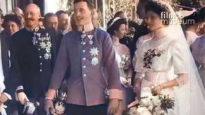 Бракосочетание Эрцгерцога Карла с женой Зитой. 1911 г.