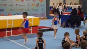 3 юношеский разряд по спортивной гимнастике. вольные. 2014г.р