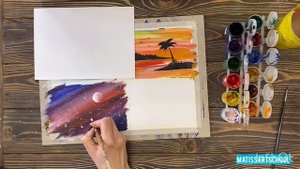 Техники и приемы в живописи гуашью. Типичные ошибки.