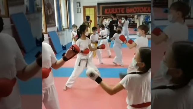 Бойцы клуба каратэ ТОМИРИС снова в строю.  Долгожданная и радостная встреча
