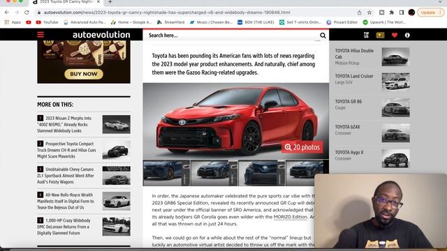 2023 GR Camry News 400 Supercharged HP!! смотреть онлайн