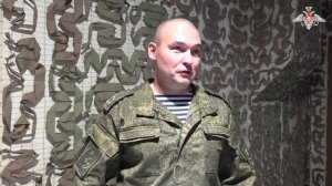 Командир бригады морской пехоты Михаил Гудков