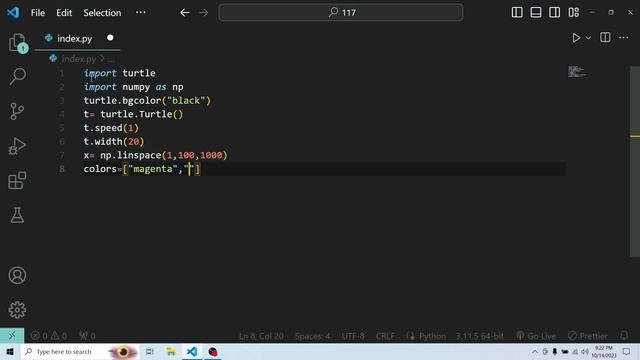 Python Graphics Animations. | Amin Coding