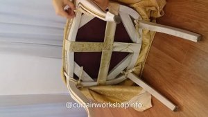 Чехлы на стулья, способ крепления