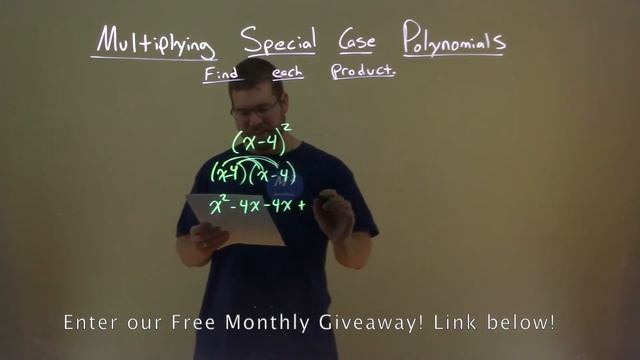 Simplify (x-4)^2 смотреть онлайн