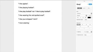 Like/love + -ing and present simple