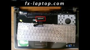 Disassembly Dell Inspiron 1764 - replacement, clean, take apart, keyboard, screen, battery