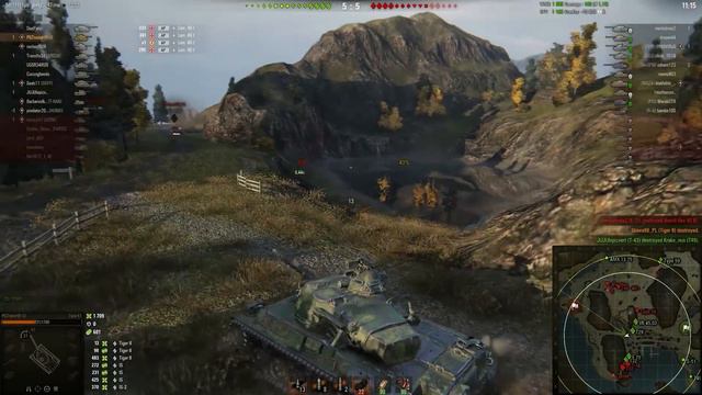WoT Type 61 ace with multitasking 1333 EXP - Fjords