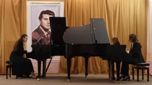 Beethoven Symphony #8 arranged for two pianos / Бетховен 8 Симфония в переложениии для 2х фортепиан