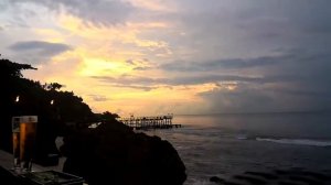 Epic sunset from Rock Bar, Bali