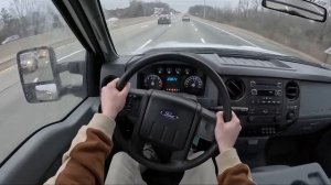 2015 Ford F-350 XL Flatbed - POV Test Drive (Binaural Audio)