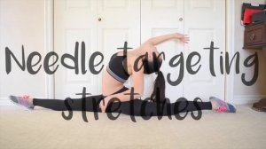 VERY HELPFUL needle/straight leg scorpion tutorial + needle progression