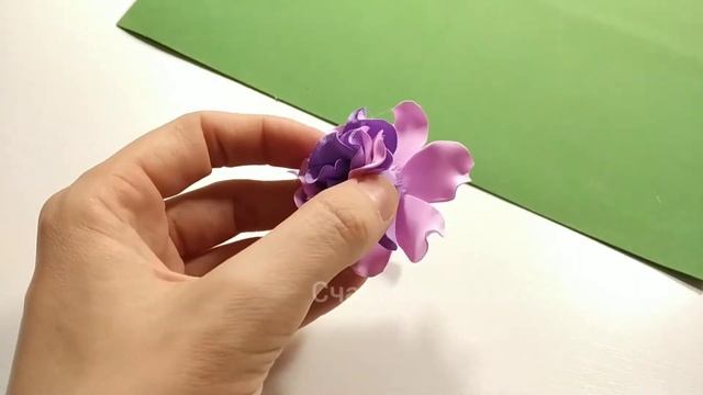 Модная повязка на голову из фоамирана. Справится ребенок! смотреть онлайн