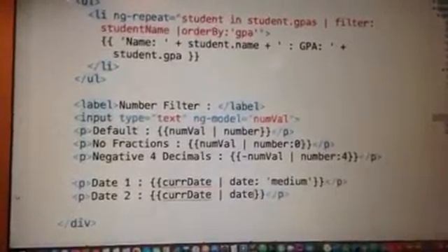 AngularJS Date Filter смотреть онлайн