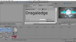 как вставить текст в sony vegas pro 11