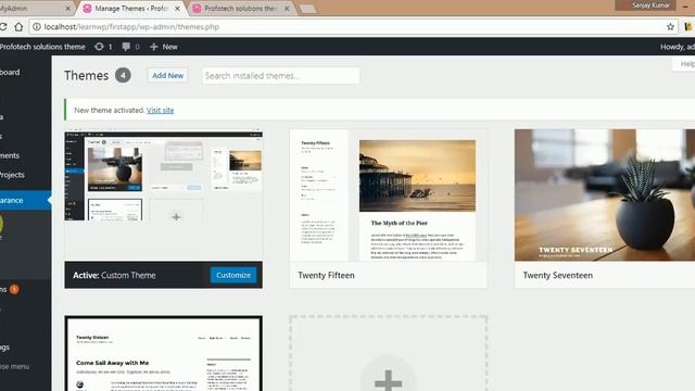Wordpress Theme Development tutorial from scratch (Part 11) Register Dynamic Sidebar in wordpress