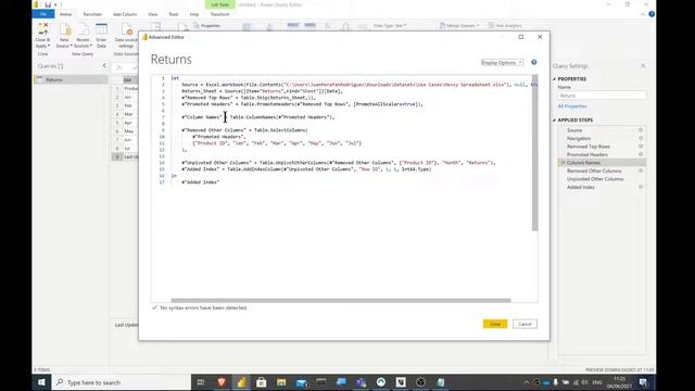 Mastering Power Query: Part 3 (Advanced) смотреть онлайн